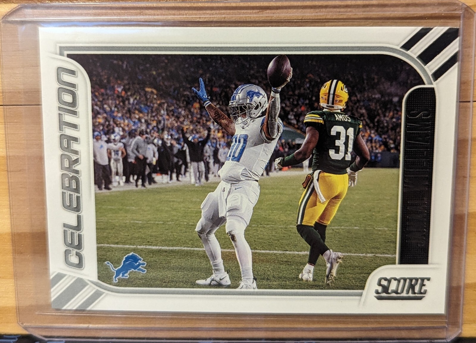 2023 Panini Score Celebration Jamaal Williams #4