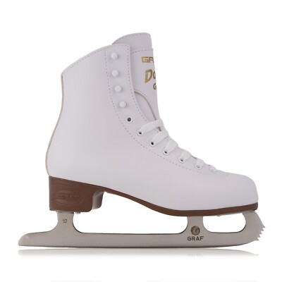 GRAF Davos Gold Girls Women Figure Skates