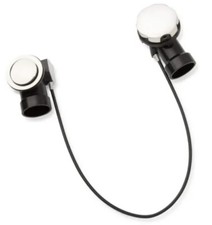 Signature Hardware 446728 Alcove Tub ABS Cable Drain  Overflow, Polisned Nickel