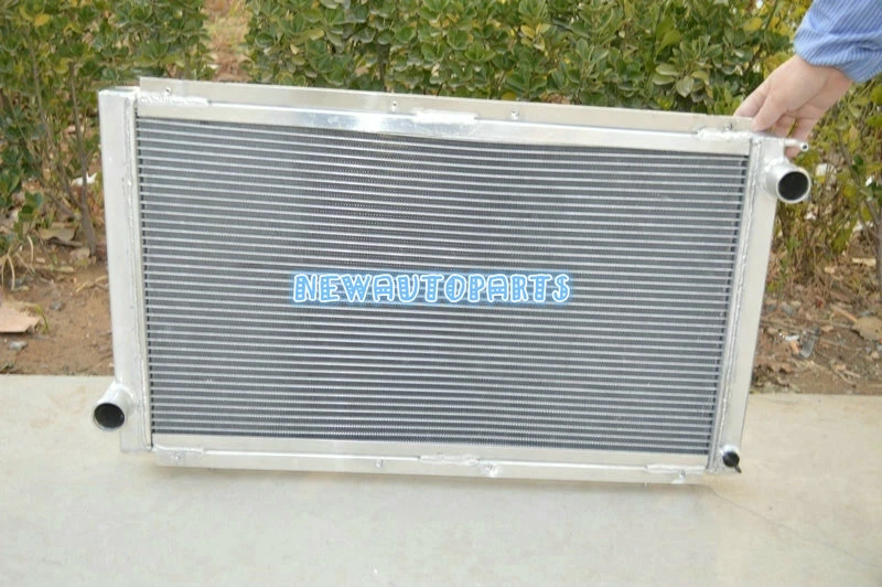 Radiador de alumínio + cobertura + ventiladores para Subaru Impreza WRX STI GC8 1992-2000 99 MT - Imagem 3 de 4