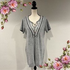 Ruff Hewn short sleeve mini sweater dress