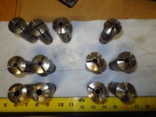 Lot of 12 S&M TD25-NS  Hex, Square, Round, Collet  Southwick & Meister