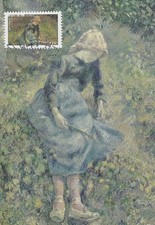 Carte 1er jour Les Impressionnistes tableau Camille Pissaro Peintre 2006