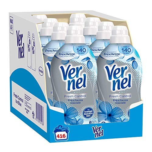 Vernel Fresh Control Ammorbidente Lavatrice profumato Neutralizza Odori,