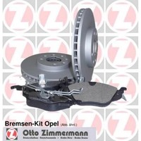 Zimmermann 640.4202.00 Bremsensatz FüR Opel Astra Corsa Vectra S83 S93 J89 T92