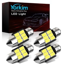 De3022 Led Bulb Super Bright De3175 Festoon Bulbs White Error Free Canbus 6s... De3022 Led Bulb Super Bright De3175 Festoon Bulbs White Error Free Canbus 6s...