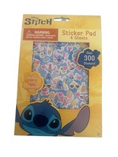 Disney Stitch Sticker Pad by Innovative Designs 300 Sticker, 4 Pages