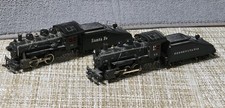 Vintage Mantua Ho Scale Steam Locomotives 99 Santa Fe Pennsylvania Untested