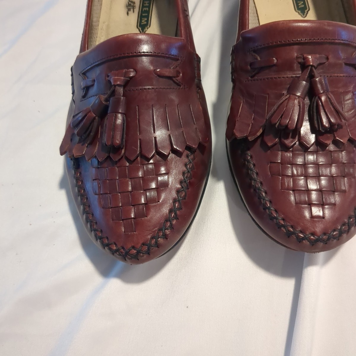 Florsheim Barletta Mens Sandals Leather Size 8.5 D With Tassel Laces Brown 11593 florsheim sandals products for sale | eBay main image 3