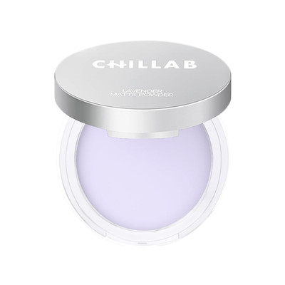 Chillab Lavender Matte Powder 0.35 Oz (10G), Long-Lasting Oil Control, Blends In