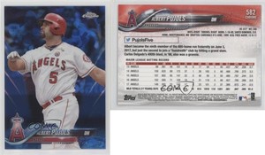 2018 Topps Chrome Sapphire Edition Topps Online Exclusive Albert Pujols #582