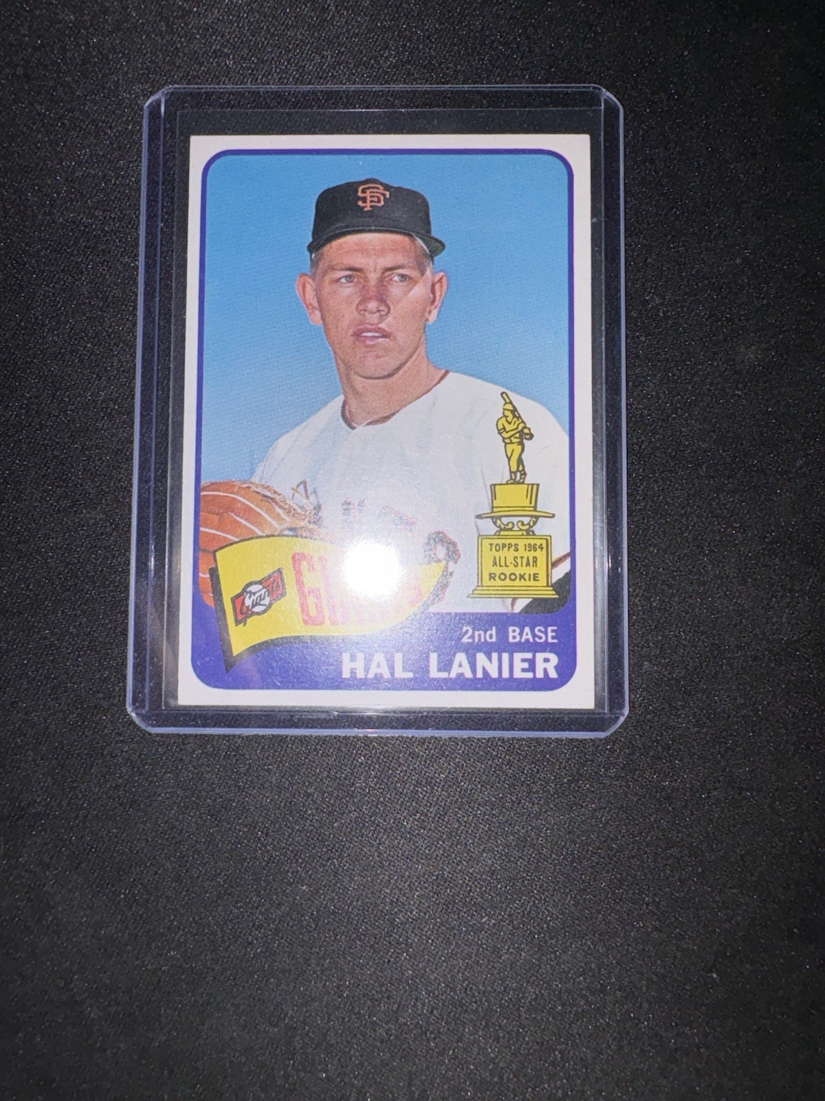 1965 Topps - Hal Lanier #118 (RC) Has Multiple Winkles