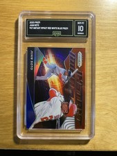 2020 Panini Prizm Juan Soto #11-7 Impact Red/White/Blue Prizm GMA 10 GM MT 