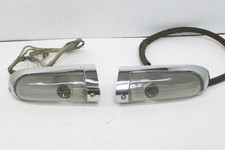 Pair 1950 Hudson Commodore Super Signal Light Parking Light Assemblies-lh Rh