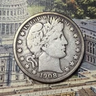 1908-O Barber Half Dollar 🇺🇸