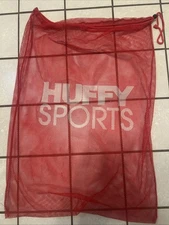 Huffy Sports Adjustable Strap Drawstring Mesh Bag 30" x 22"