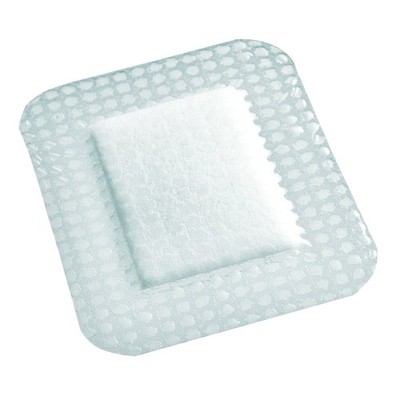 Transparent Film Dressing with Pad OpSite Post Op 3-3/8 X 3-3/4 Inch 3 Tab Deliv