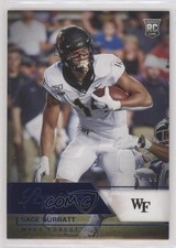 2021 Panini Chronicles Draft Picks Prestige Blue 54/99 Sage Surratt #78 rf2