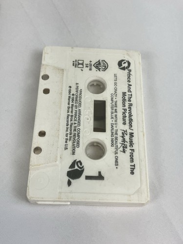 PURPLE RAIN PRINCE Cassette Tape Movie Music From The Motion Picture Soundtrack - Picture 5 of 6