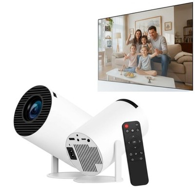 4K Smart Projektor - 2026 Tragbar für Schlafzimmer, 1080P Unterstützung Voll... 