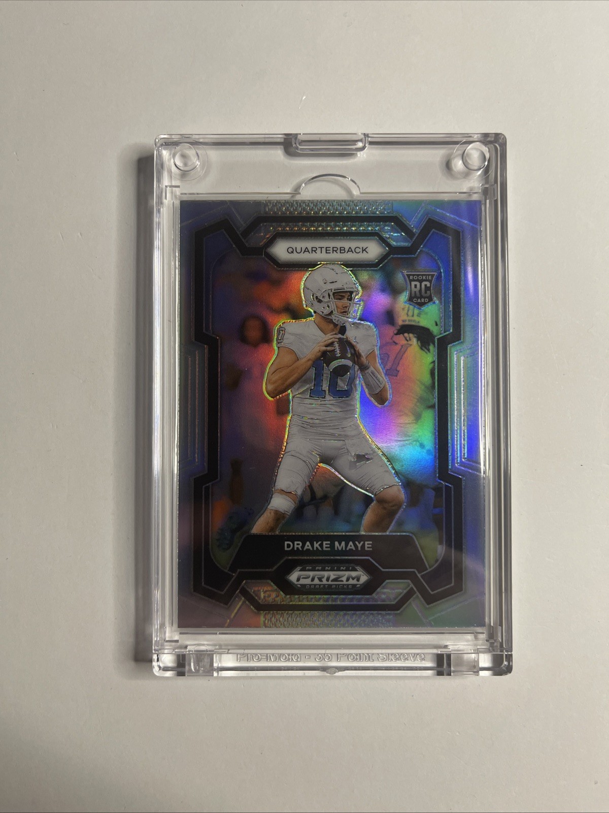 2024 Panini Prizm Draft Picks - Drake Maye #103 Silver Prizm (RC)