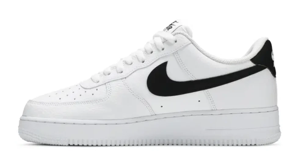 NIKE AIR FORCE 1 '07 BLANCO NEGRO CT2302 100 HOMBRE TALLA 10 ENVÍO RÁPIDO Foto 2 de 4