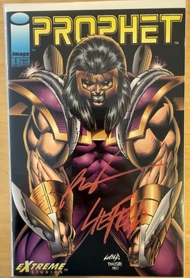 Prophet #1 Signed and Chiseled Cover by Rob Liefeld NM+ Copy