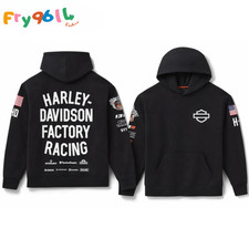 Harley Davidson Factory Racing Team Pullover Hoodie