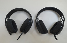 Lot of 2 Logitech Zone Vibe 100 Lightweight Wireless Over Ear Headphones - USED