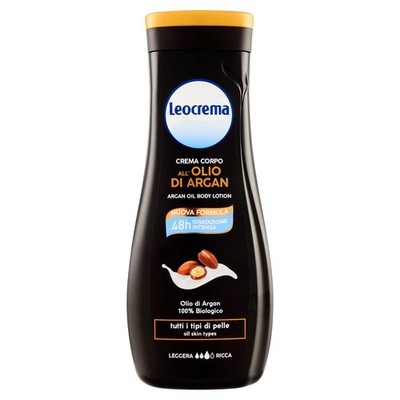 LEOCREMA Corpo 400 Argan Creme per mani e corpo