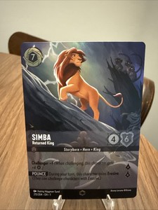 Simba Enchanted Lorcana | eBay