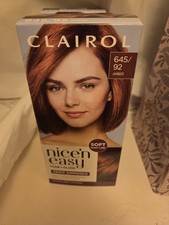 Clairol Nice'n Easy Hair Colour 645/92 Amber Ammonia-Free for Women