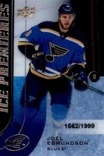 2015-16 Upper Deck Ice #103 Joel Edmundson #1562/1999 ROOKIE (rf 20033)