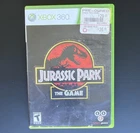 Jurassic Park The Game Xbox 360 2011 with Case, Manual, Disc Telltale Games