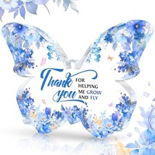 Thank You Gifts Thank You Plaque Graduation Butterfly Office Thank You-01 Blue