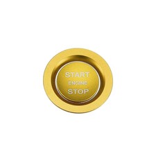 Engine Start Stop Button Cover Kit One Click Push Start Button Trim Sticker f...