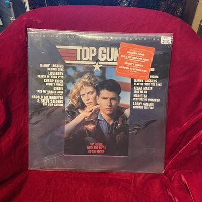 TOP GUN Orig. Motion Picture Sndtrk -SEALED Vinyl- Columbia SC 40323 1986 w/Hype
