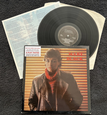 Mary Black  Self Titled Vinyl LP INSERT IRELAND 1983 CLEANED/TESTED NM/VG+ VIDEO