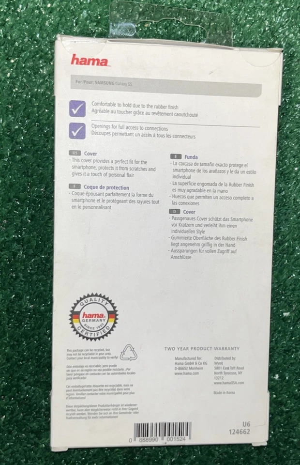 全新 ~ Hama 三星 Galaxy S5 手机壳 ~ 密封 — 第 3/3 张图片