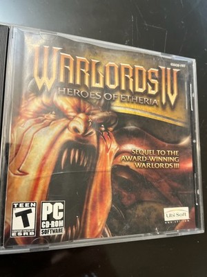 Warlords IV Heroes Of Etheria Game PC Game WinXP Ubisoft 2003