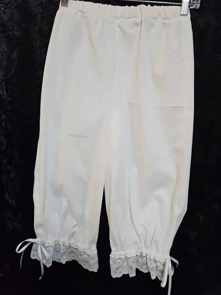 Mujer MEDIANO Bloomers Pantalones Guerra Civil Victoriana Residuos 24' a 36" en 28 L Foto 3 de 3