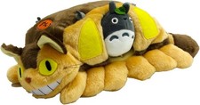 My Neighbor Totoro Stuffed Toy Cat Bus M Size Plush Doll Studio Ghibli From JP