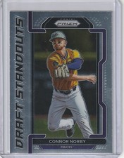 2021 PANINI PRIZM DRAFT PICKS BASEBALL CONNOR NORBY DRAFT STANDOUTS#DS-CN
