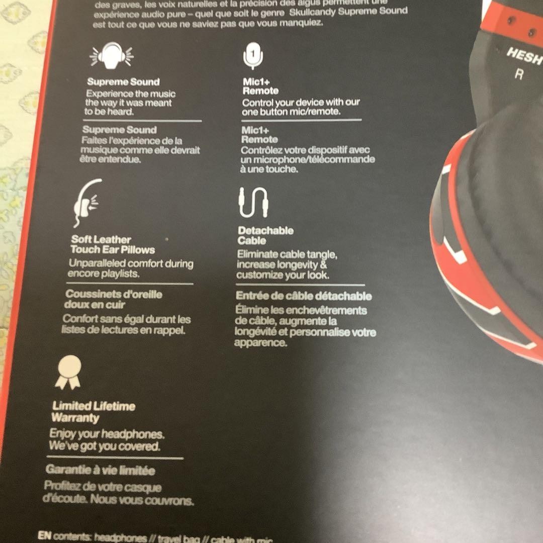 Skullcandy Headphones HESH2 SGHSFY-124 New Shipped From