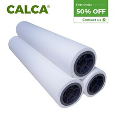 30 rolls 44" x 328ft Dye Sublimation Paper 100G for Fabrics and Hard Substrates