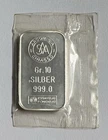 Argor S.A. Chiasso 10 gram .999 Silver Bar IN ORIGINAL PACKAGING! - Unicorn Rare