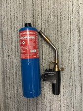 Rothernberger Rofire Adjustable Blow Torch With New Gas Bottle