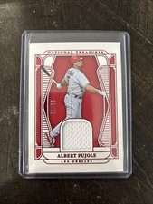 2025 National Treasures Albert Pujols Material Treasures 33/75