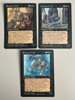 Mindstab Thrull 3x Set MTG  - Fallen Empires - Englisch  1994 NM/EX all Versions