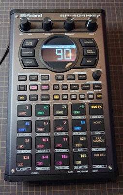 Roland SP-404MKII Sampler w/ Soft Case SD Card Excellent Condition Used FewTimes